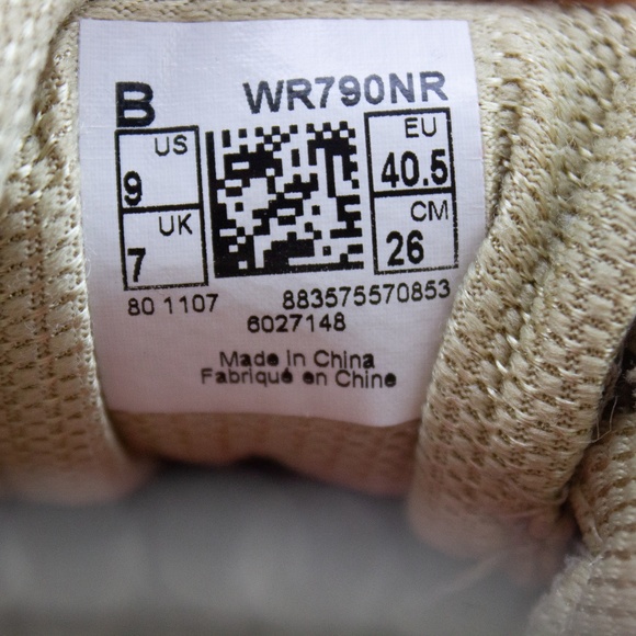 New Balance 790 Trail Running Shoes WR790NR Women's Size 9 B - Picture 7 of 8